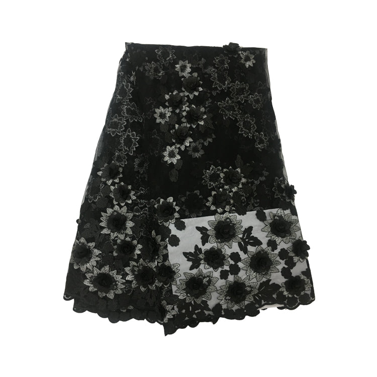 2025 Nigerian Embroidered Lace Fabric High Quality 5 Yards African Lace Fabric Lace Wedding Dress for Women party Dress .DIY SEWING