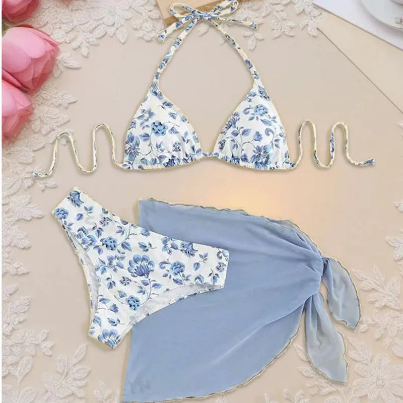 Print Sexy Bikinis 2025 Swimsuits Women's Swimwear Push Up Female Beach Swim Wear Bathing Suits Brazilian Bikini Set Pool Bather
