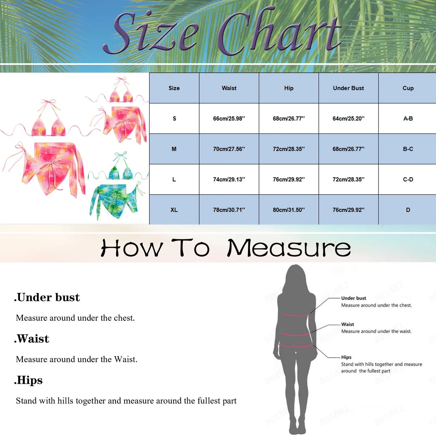 Women'S Solid Halter Backless Bikinis Set Sexy Triangle Cup Lace Up Bikini Top With Bottoms Swimsuit Cover Up 3 Piece Swimsuit