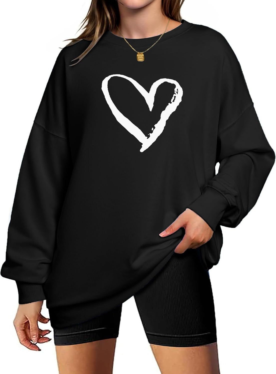 Zeagoo Christmas Sweatshirt for Women Crewneck Christmas Tree Long Sleeve Shirt Xmas Holiday Party Pullover Sweater Tops