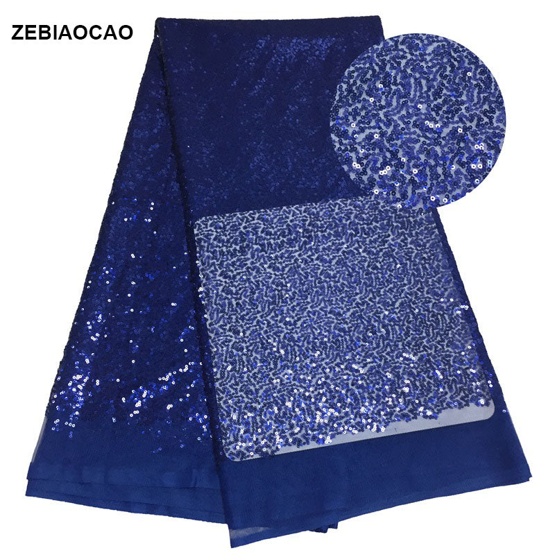 2025 Nigerian Embroidered  Lace Fabric High Quality 5 Yards African Lace Fabric Lace Wedding Dress for Women party Dress .DIY SEWING