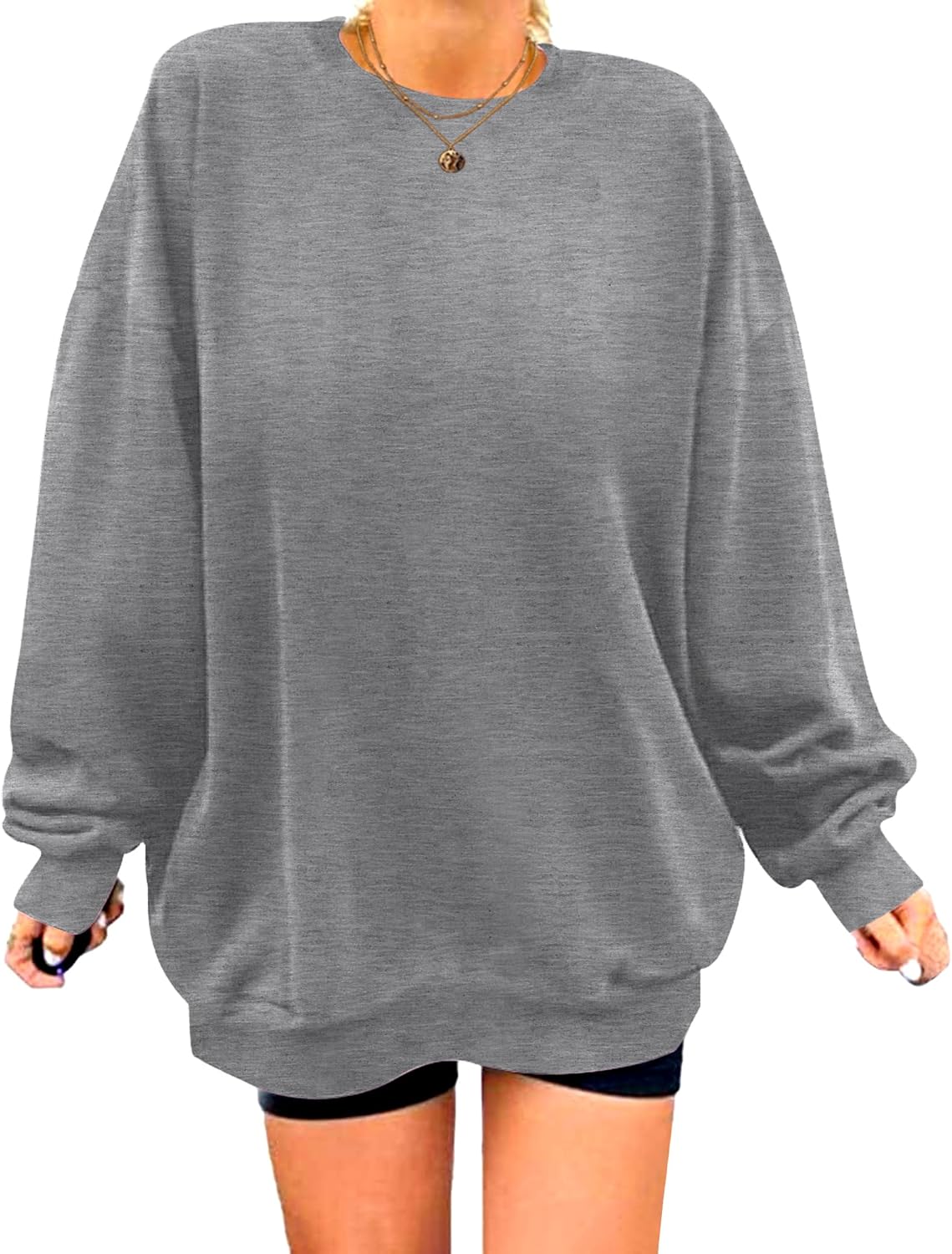 Zeagoo Christmas Sweatshirt for Women Crewneck Christmas Tree Long Sleeve Shirt Xmas Holiday Party Pullover Sweater Tops