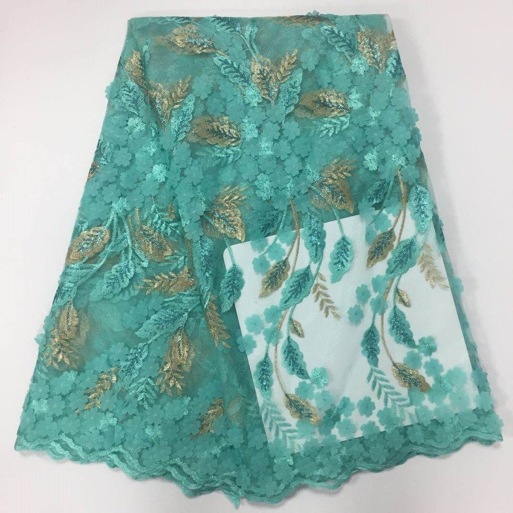 2025 Nigerian Embroidered  Lace Fabric High Quality 5 Yards African Lace Fabric Lace Wedding Dress for Women party Dress .DIY SEWING