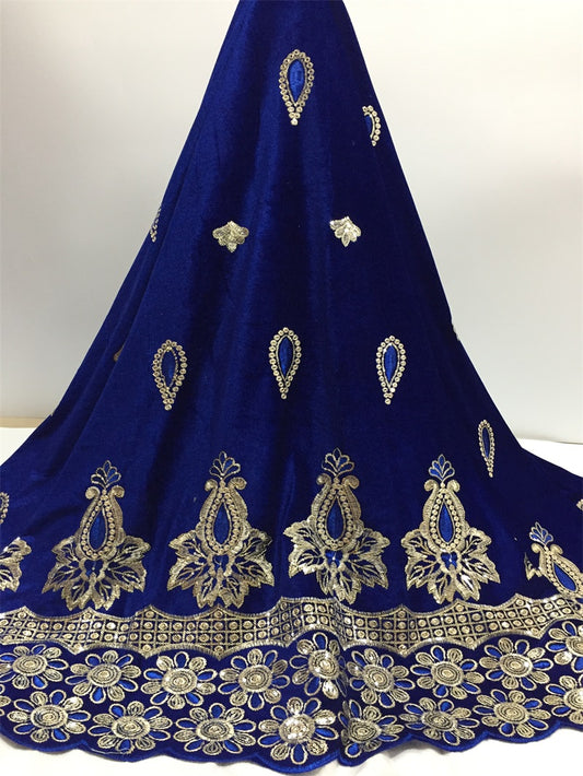 2025 Nigerian Embroidered  Lace Fabric High Quality 5 Yards African Lace Fabric Lace Wedding Dress for Women party Dress .DIY SEWING