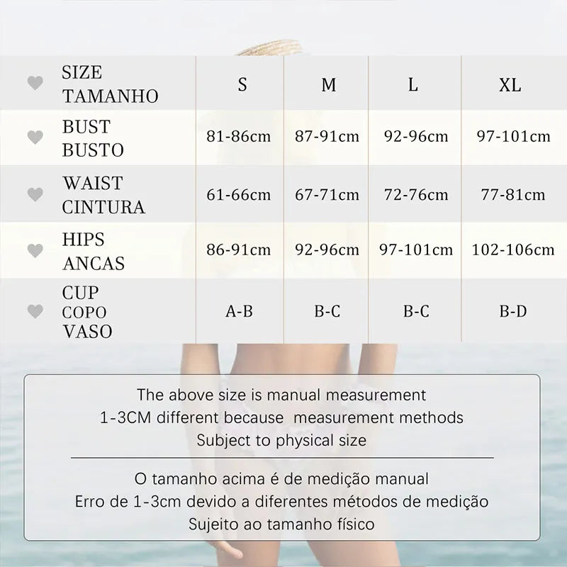 Sexy Bikini Set Print Bathsuit Swimsuit For Women Summer Bathing Suit Low Waist Bikinis Beachwear