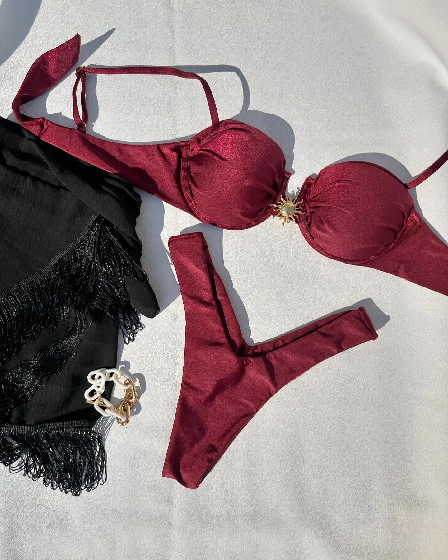 Micro Bikini 2025 Sexy Women Swimsuit Push Up Swimwear Sexy Bikini Set Brazilian Biquini Female Swimming Suit Solid Beachwear