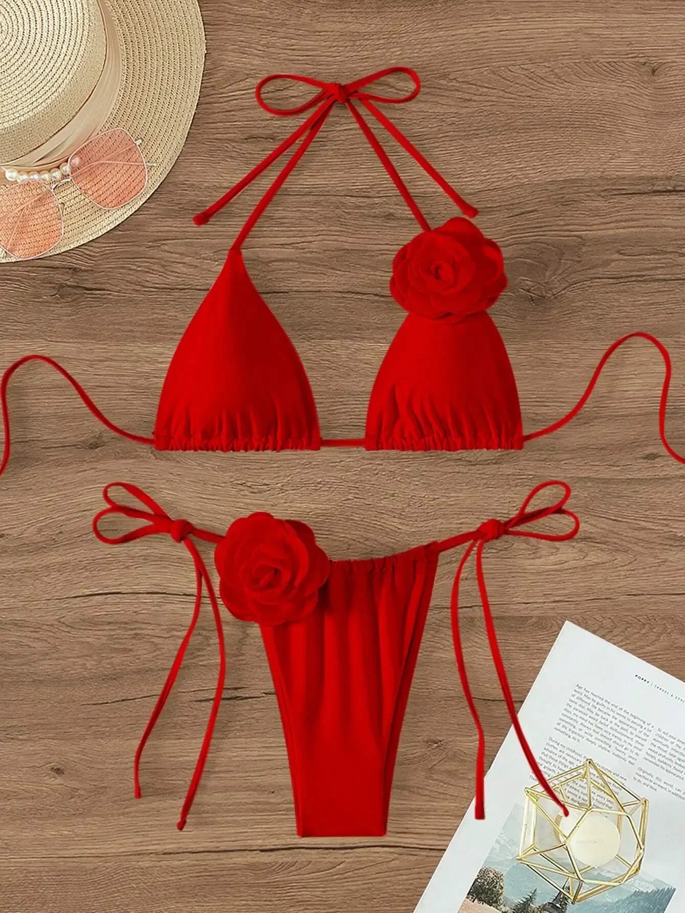 Micro Bikini Push Up Women Swimsuits 2024 Sexy Female Swimwear Brazilian Bikini Set Two Piece Swimsuit Sexy Thong Solid Biquini