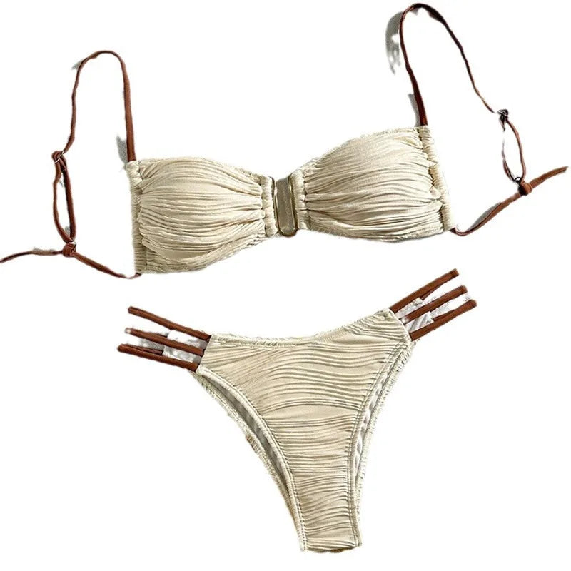 New Sexy Bikinis Swimsuits Women's Swimwear Push Up Female Beach Swim Wear Bathing Suits Brazilian Bikini Set Pool Bather
