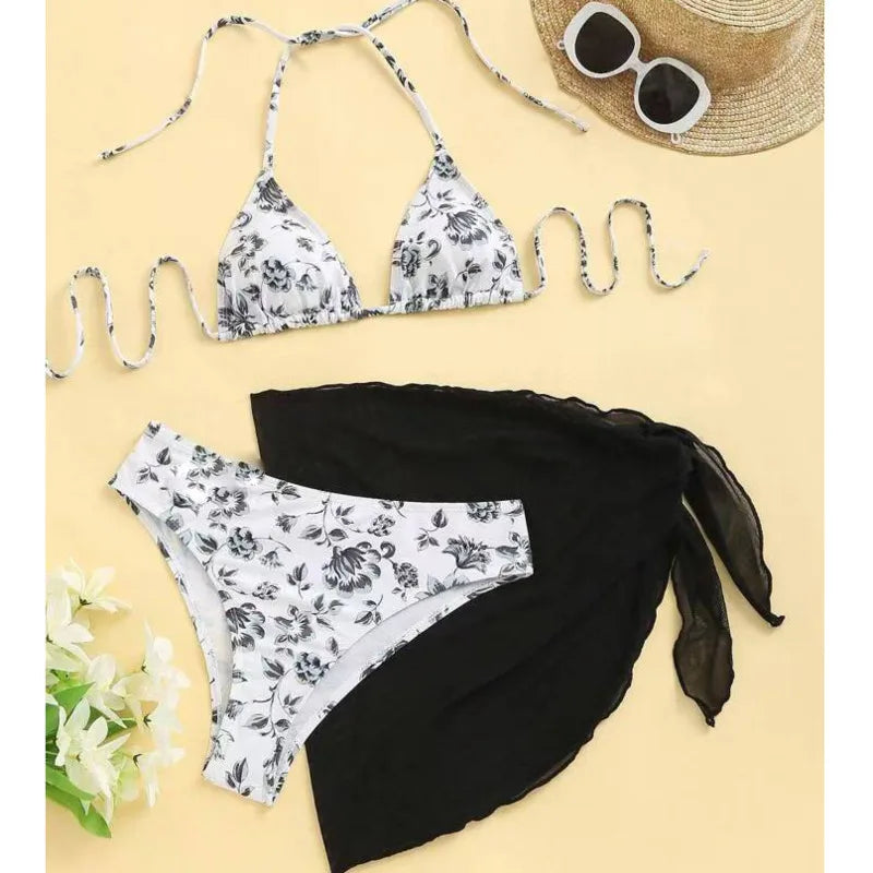 Print Sexy Bikinis 2025 Swimsuits Women's Swimwear Push Up Female Beach Swim Wear Bathing Suits Brazilian Bikini Set Pool Bather