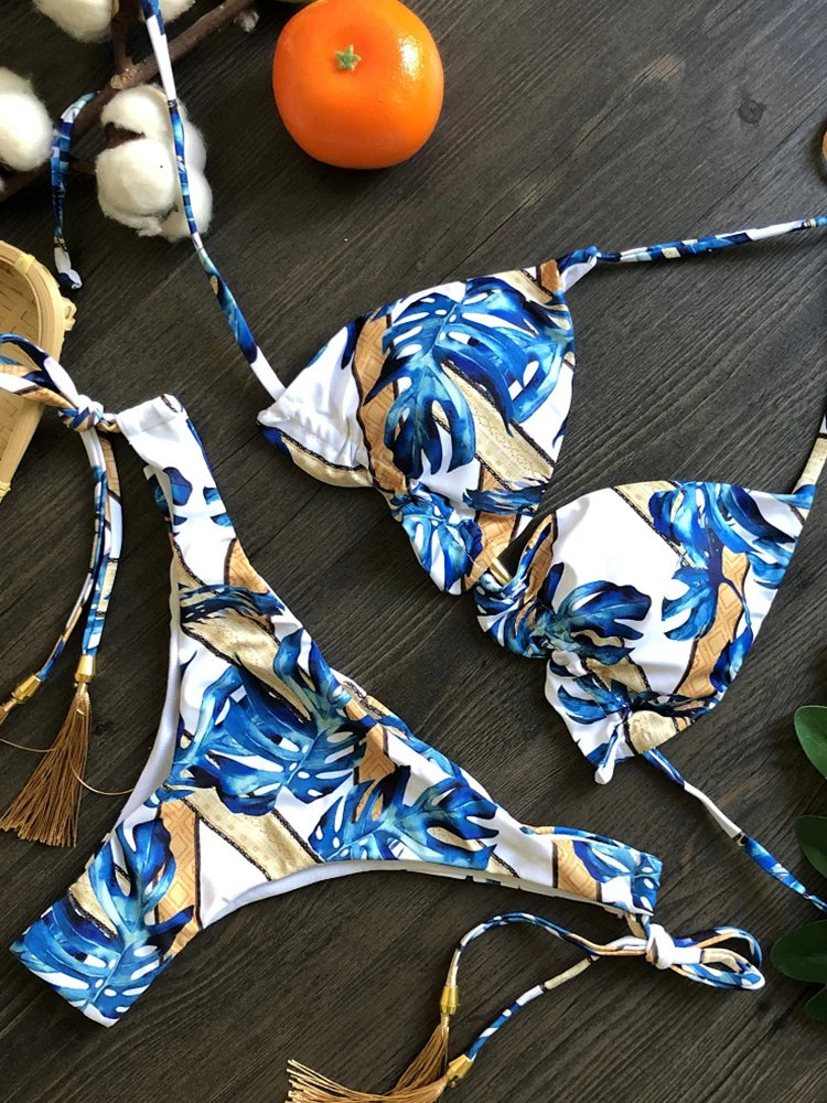 RUOTONGSEPT 2022 Sexy Micro Bikinis Swimwear Women Push-up Swimsuit Bathing Suit Bandage Beach Wear Brazilian Biquini Bikini Set