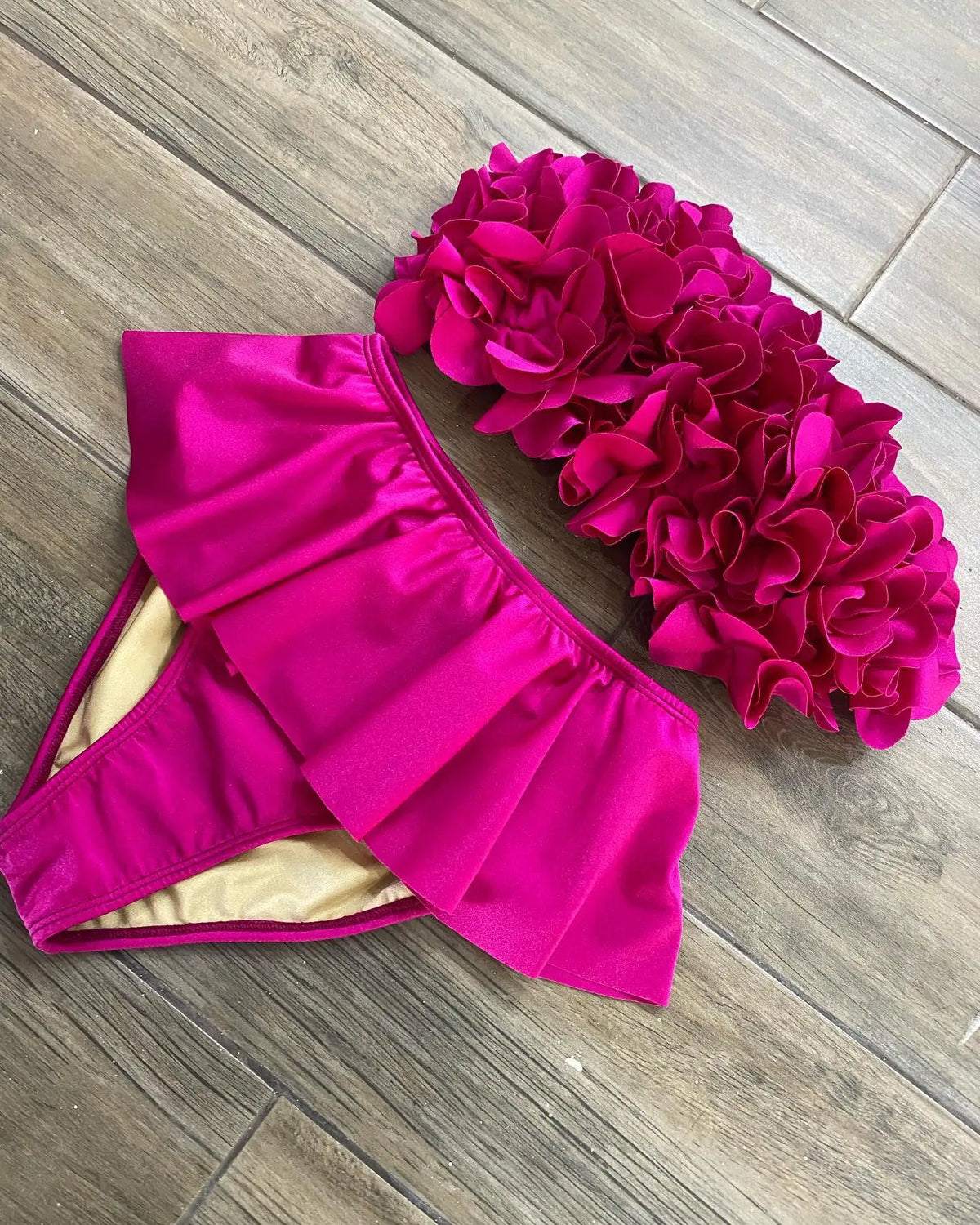 3D Flower Bikini Set Brazilian Biquini Low Waist Swimwear Push Up SwimSuit Women Solid Swimwear Sexy Beach Wear Female