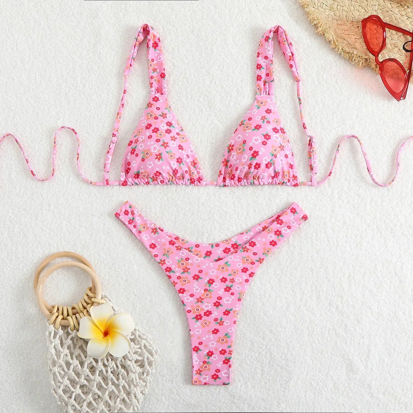 Sexy Micro Bikini Swimsuit 2025 Women  Female Swimwear Thong Brazilian Bikinis Sets Woman Two-piece Bathing Suit Swim Beach Wear