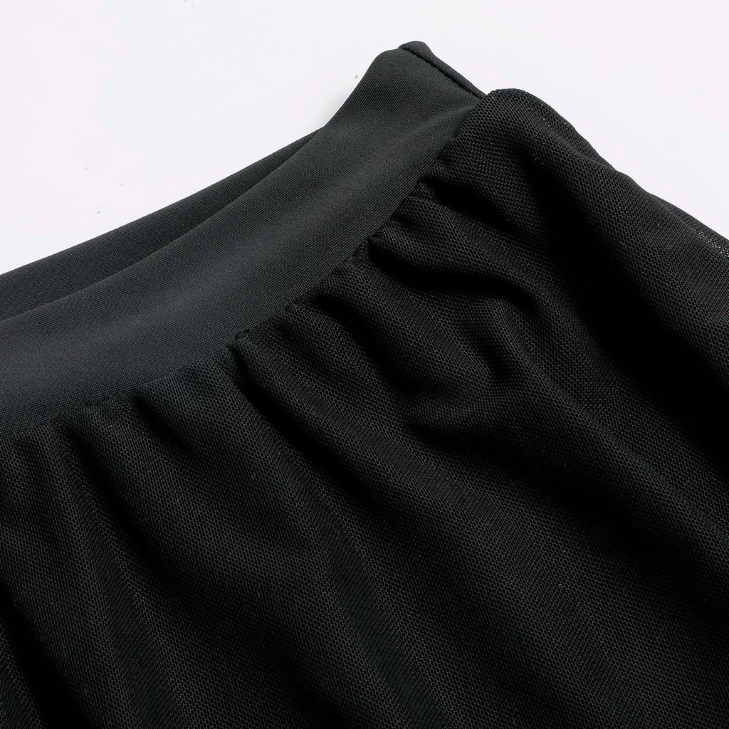 Women Sheer Mesh Cover Up Shorts Beach Wrap Bikini Wraps Cover Ups For Swimwear Thin Lightweight Ruffle Pants Women'S Swimsuit