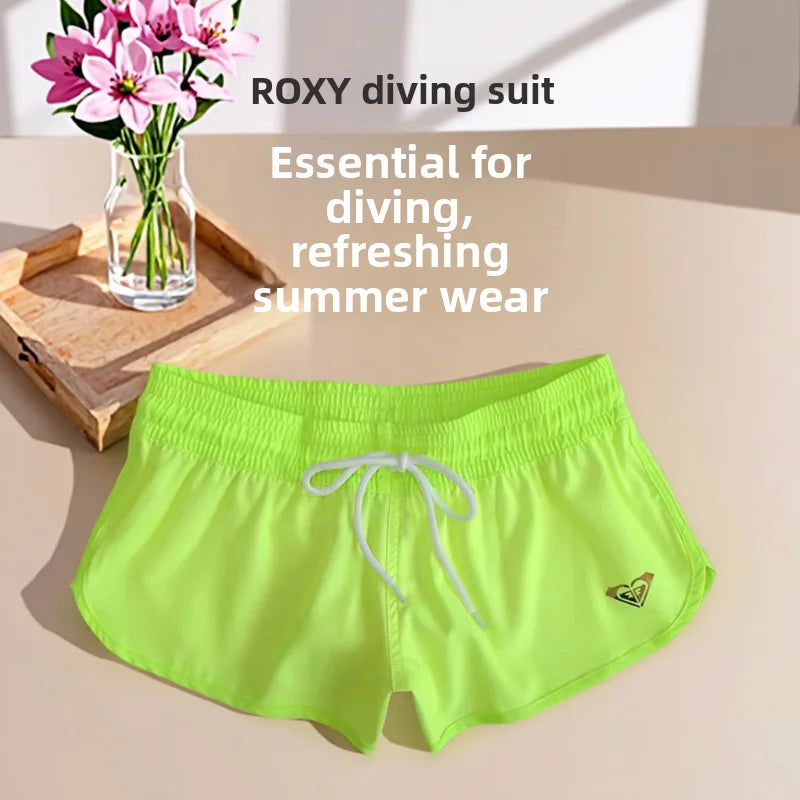 ROXY Korean Long Sve Wetsuit Top Speed Dry Sun Protection Swimming Bikini Slimming Jellyfi Suit Swimwear Set Casual Surf...