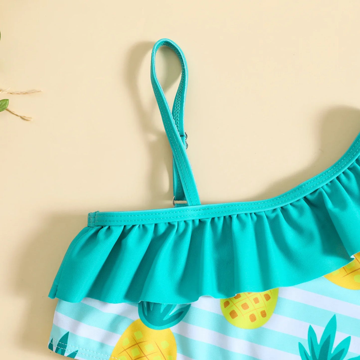 ma&baby 18M-7Y Toddler Kid Baby Girls Bikinis Sets Watermelon Ruffle Tops Shorts Swimwear Summer Beachwear Bathing Suit