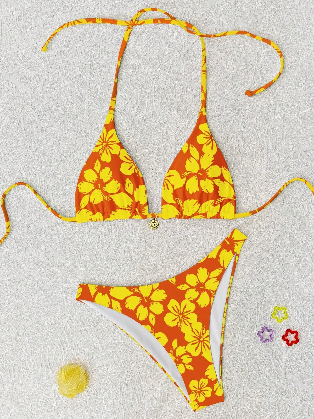 String Bikinis 2025 Bikini Set Bandage Swimwear Printed Swimsuits Sexy Beachwear High Cut Bathsuits New Swim Wear Bathing Suits