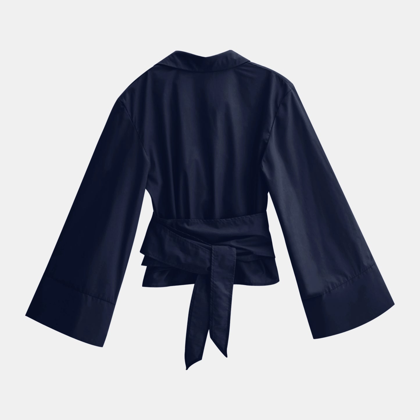 2025 Summer Women’s Poplin Bow Tie Shirt, Multi-Color Casual Turn-Down Collar Double-Placket Blouse, Wrinkle-Resistant Chic Top