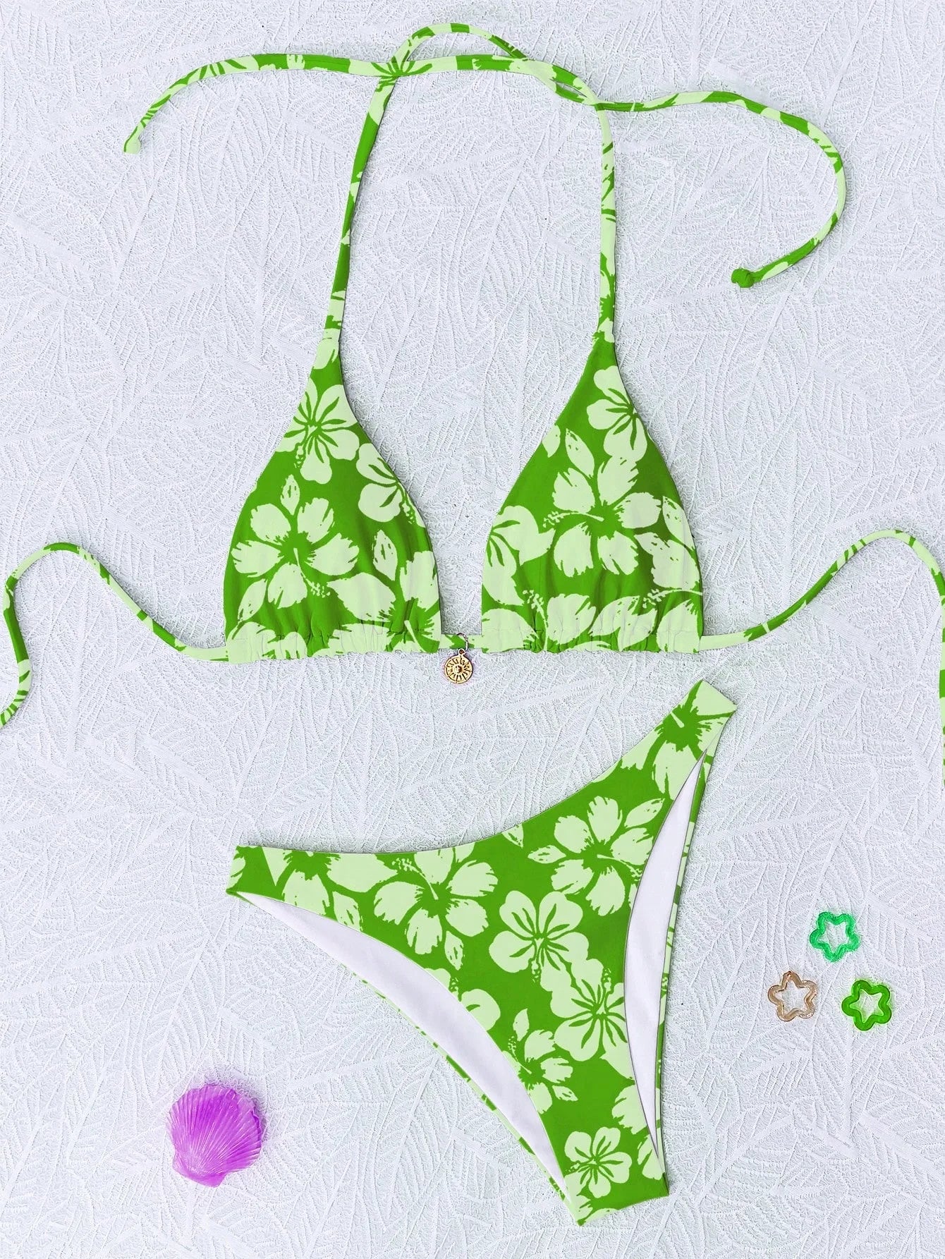 String Bikinis 2025 Bikini Set Bandage Swimwear Printed Swimsuits Sexy Beachwear High Cut Bathsuits New Swim Wear Bathing Suits
