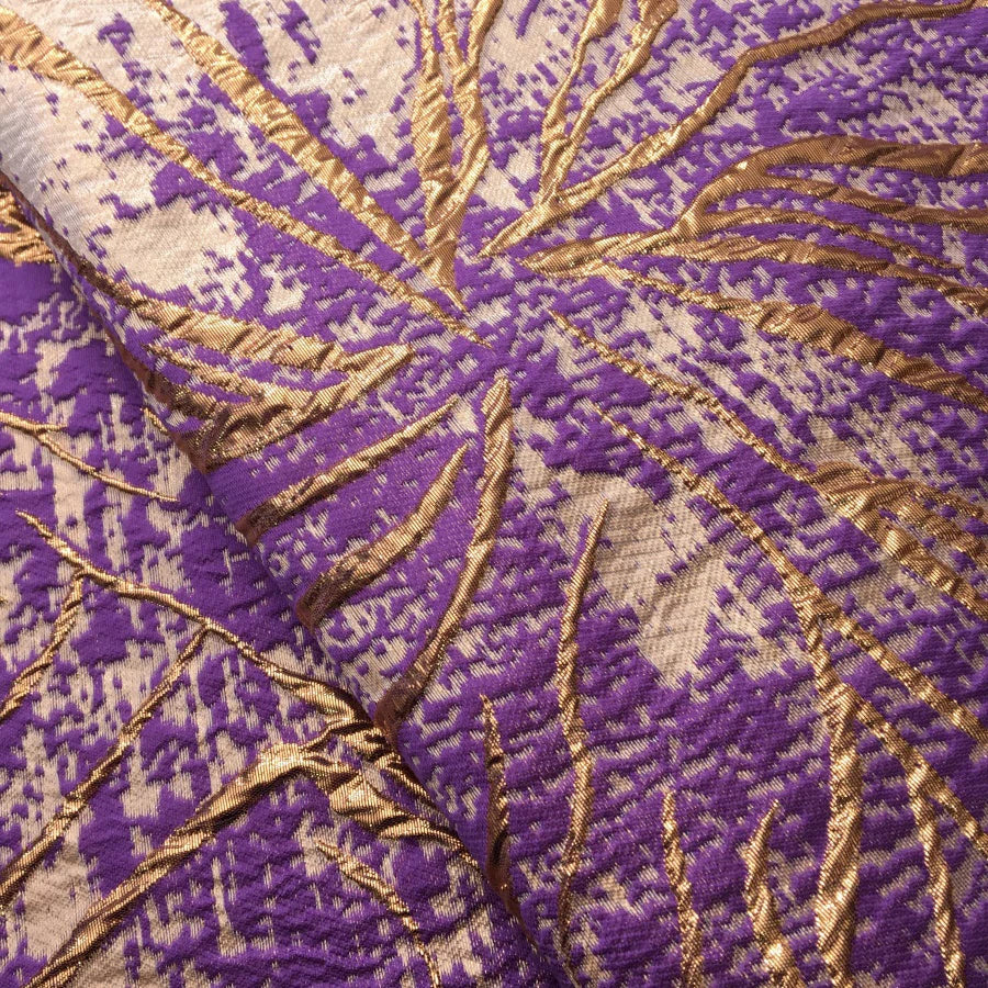 SJD African Damask Lace Fabric 2025 - French Brocade Jacquard - 6Damask, 5 Yards