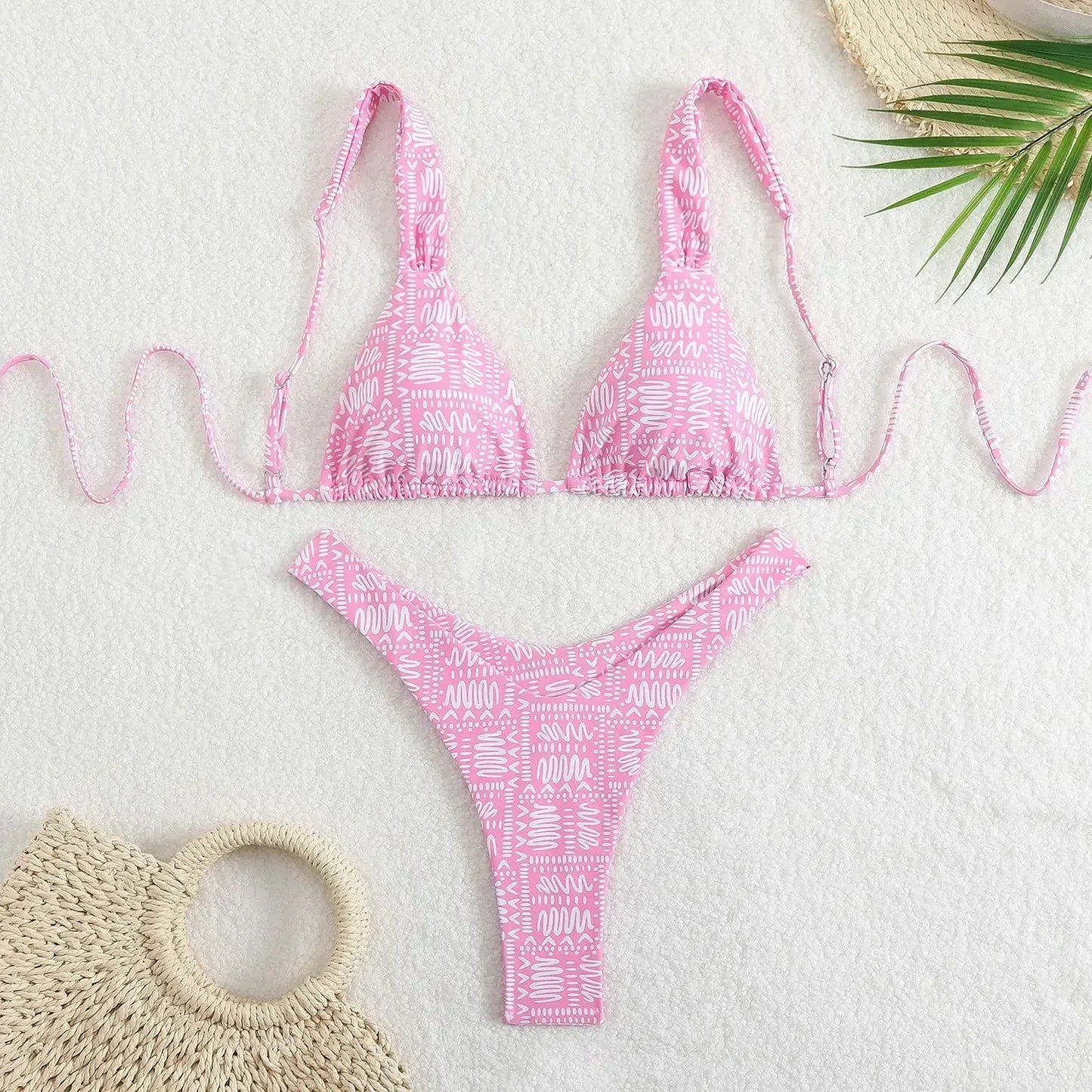 Sexy Micro Bikini Swimsuit 2025 Women  Female Swimwear Thong Brazilian Bikinis Sets Woman Two-piece Bathing Suit Swim Beach Wear