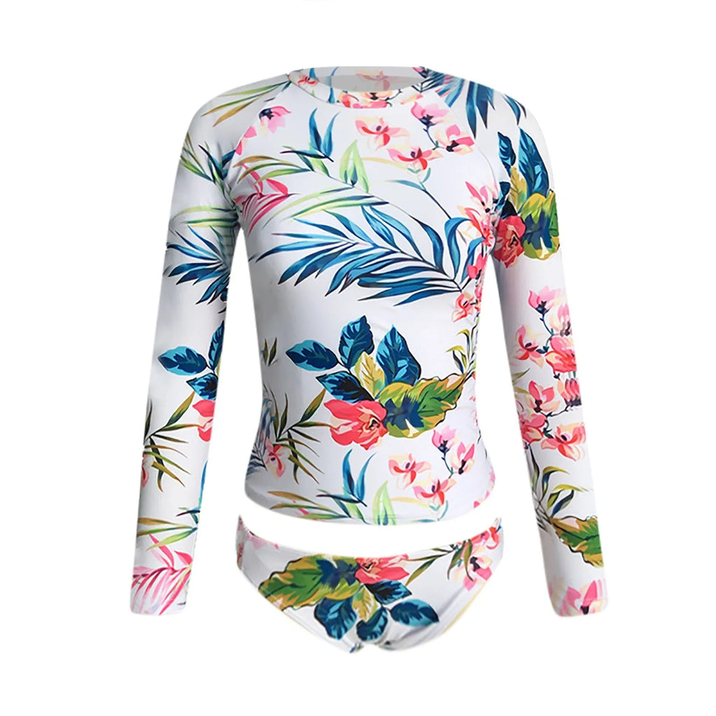 New Long Sleeve Bathing Suits For Womens Bikini Set Summer Hot Sale Beach Wear Swimsuit Vacation Push Up Brazilian Bikinis
