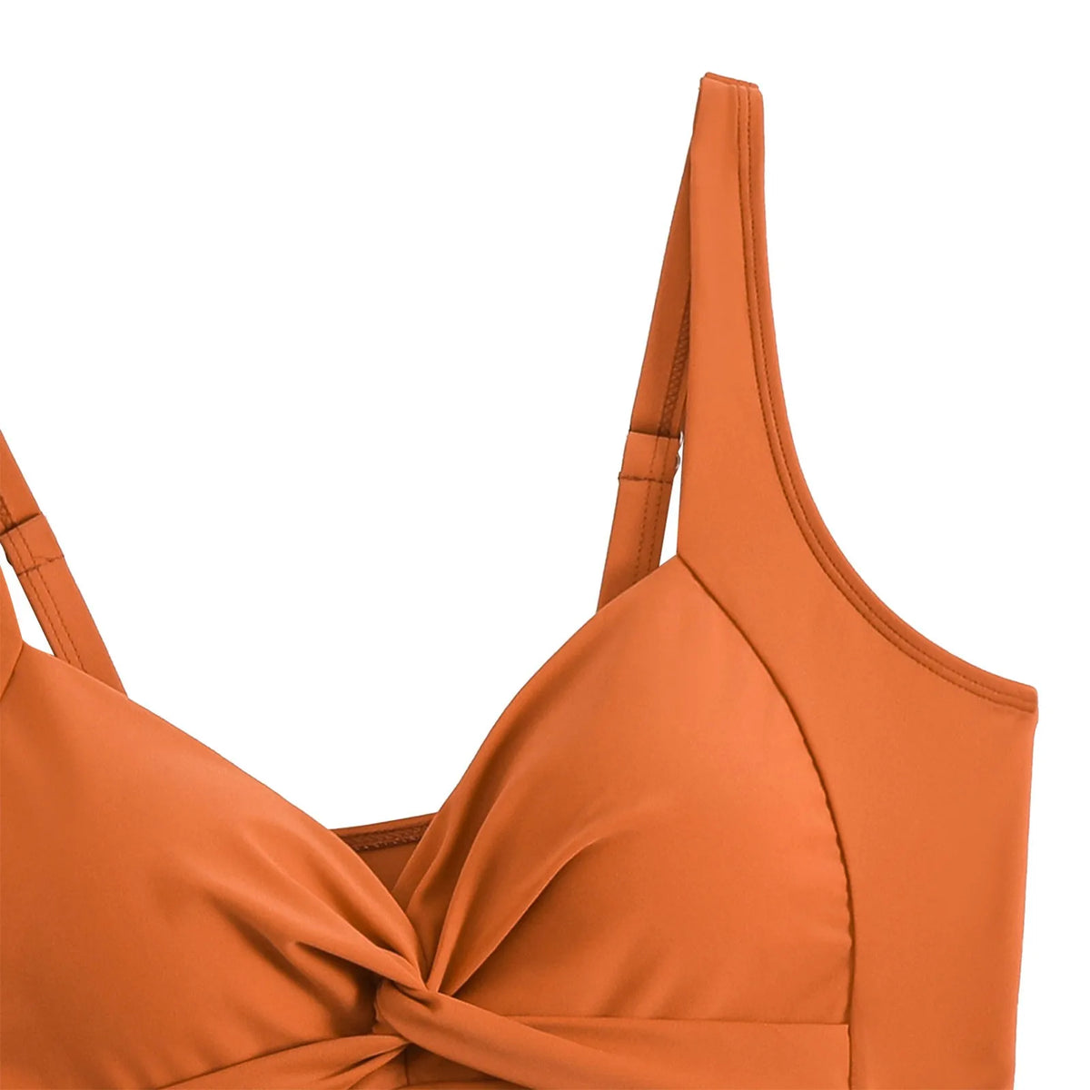 Y2k Vintage Bikini Sets Swimsuit Women Two-Piece Suits Swimwear Solid Color Deep V-Neck Bathing Suit Beach Vacation Swimsuit