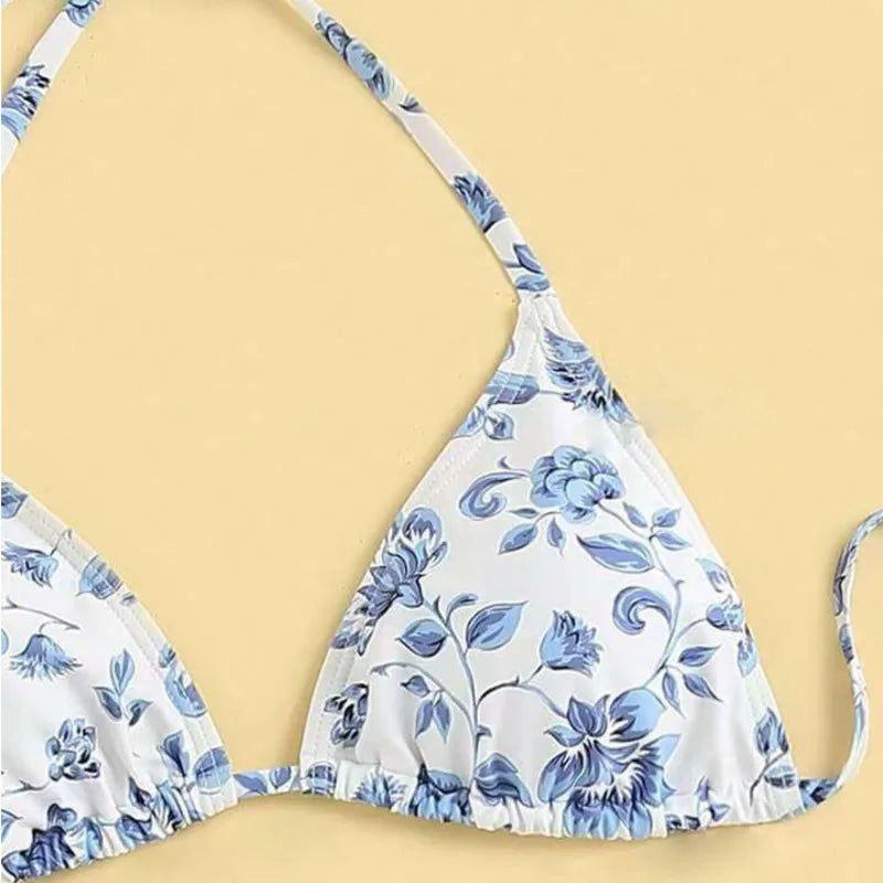 Print Sexy Bikinis 2025 Swimsuits Women's Swimwear Push Up Female Beach Swim Wear Bathing Suits Brazilian Bikini Set Pool Bather