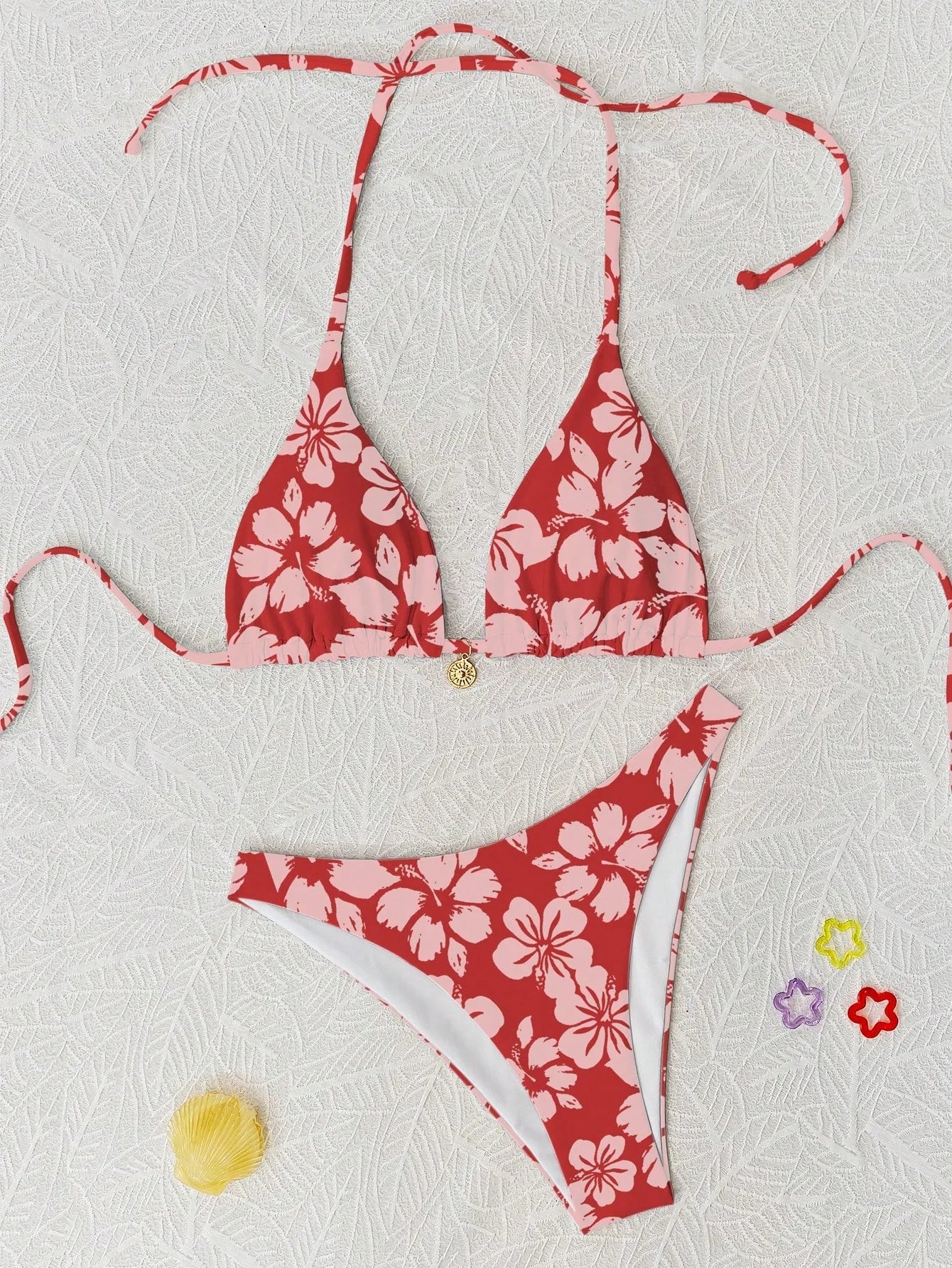 String Bikinis 2025 Bikini Set Bandage Swimwear Printed Swimsuits Sexy Beachwear High Cut Bathsuits New Swim Wear Bathing Suits
