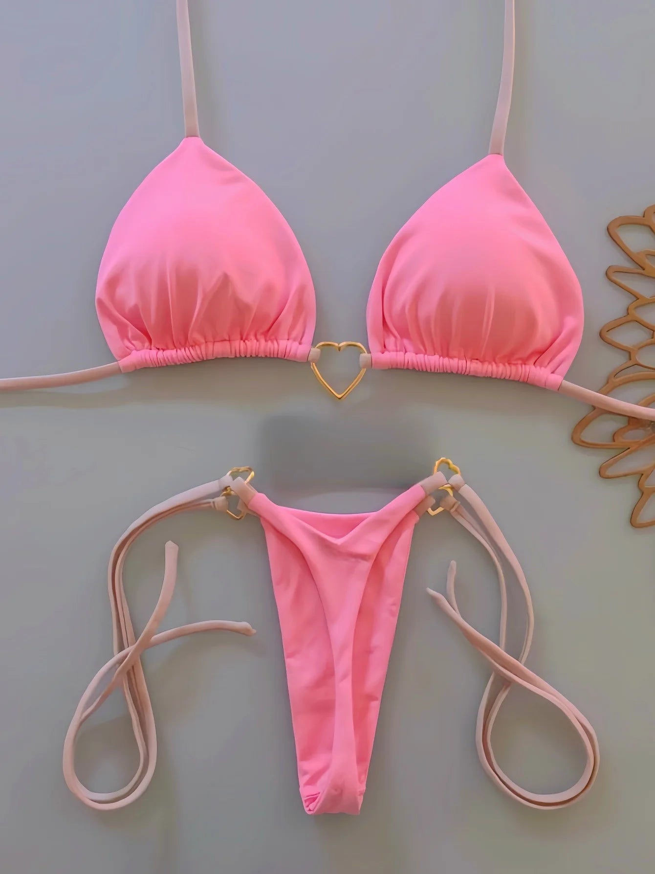 Micro Bikinis Push Up Women Swimsuits 2024 Sexy Swimwear Brazilian Bikini Set Thong Biquini Swim Suits Solid Beachwear Female