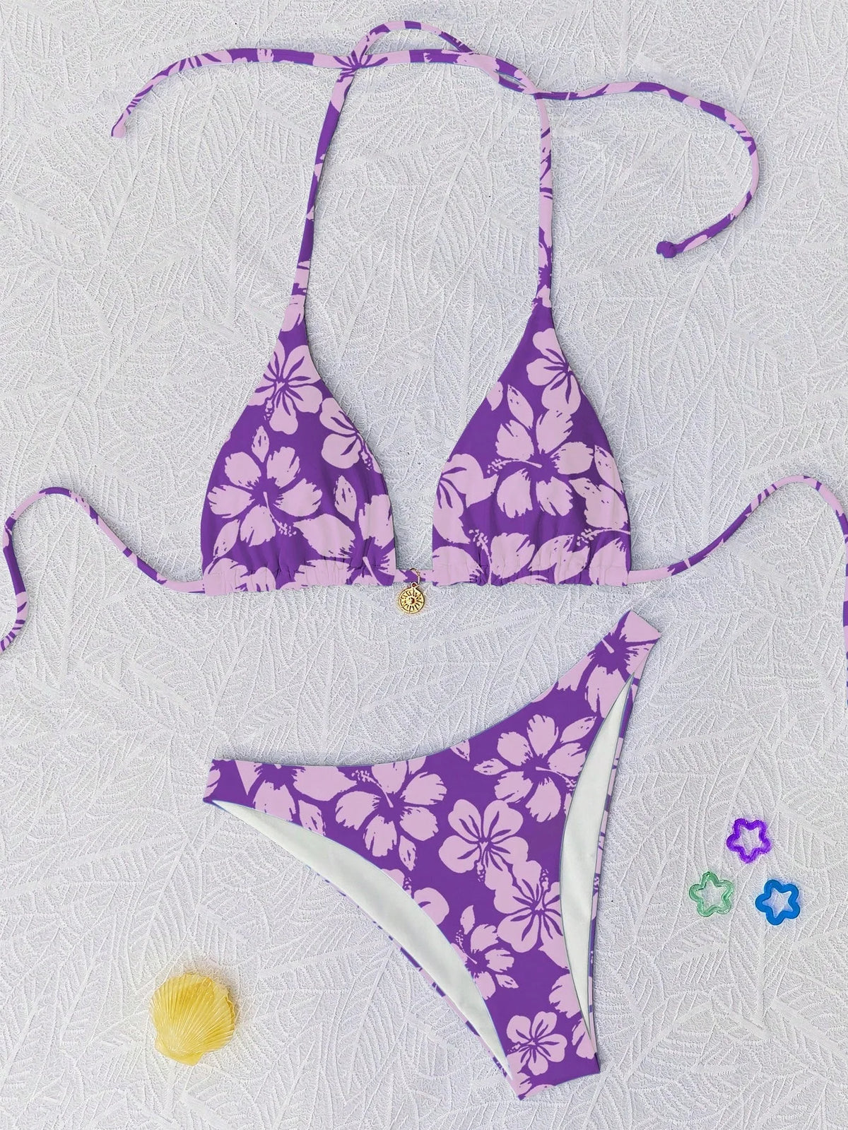 String Bikinis 2025 Bikini Set Bandage Swimwear Printed Swimsuits Sexy Beachwear High Cut Bathsuits New Swim Wear Bathing Suits