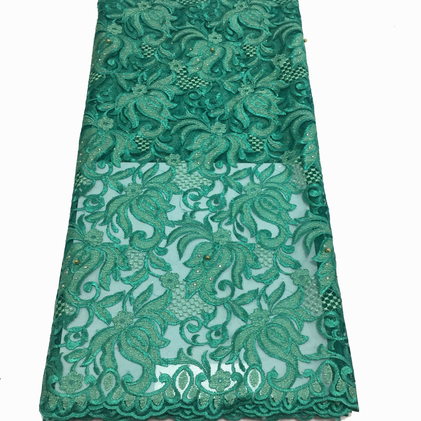 2025 Nigerian Embroidered  Lace Fabric High Quality 5 Yards African Lace Fabric Lace Wedding Dress for Women party Dress .DIY SEWING